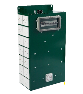 Contacteur Timer Green Power 24x 600 w + 4 Prises 100A
