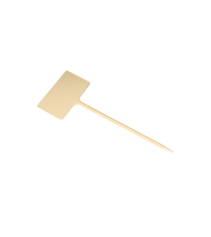 Etiquettes Rigides Carrées 12 cm par 7 (Blister)