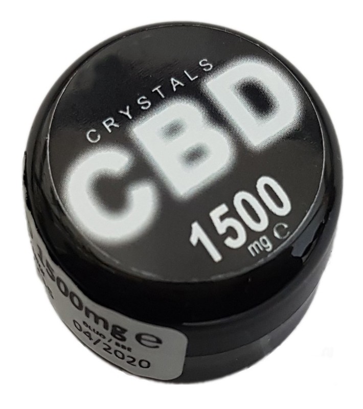 Canna Binoïde - Cristaux 99,6% CBD - Pot de 1500mg